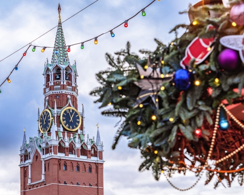 Главный символ Красной площади: Спасская башня