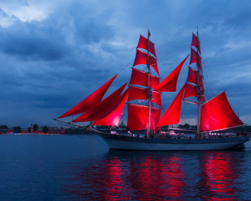 Праздник выпускников школ Алые паруса в Санкт-Петербурге состоится 28 июня